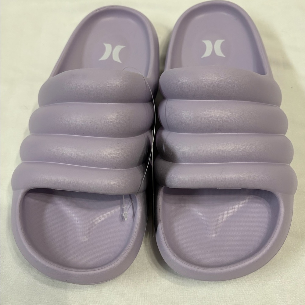 Hurley Lavender Lily Slide Sandals